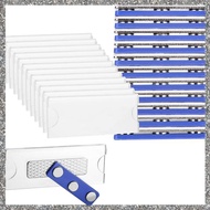 [feidan33.ph] Self-Adhesive Magnets 3-Point, 12 Pack 75 X 30mm,Name Tags Badges Plate for Clothing I
