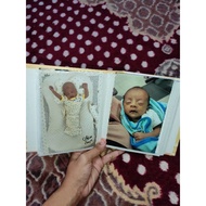 (Combo) Album dengan 40 gambar 4r/ Album with 40pcs 4r photo printing