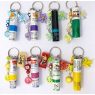 SUGAREONNIE POY SIAN TIGER BALM KATINKO 3 BROTHERS EFFICASCENT WHITE FLOWER INHALER KEYCHAINS