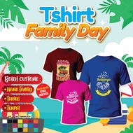 FREE DESIGN /Tshirt Family Day / Baju Tshirt Hari Keluarga/Baju Family Day Sedondon/Baju Murah/Baju 
