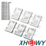 1-5PCS Relay HF49FD-005 012 024 1H11 1H11T 1H12 T 4 pins 5A 12V 24V HF49FD-024-1H11 HF49FD-012-1H12 