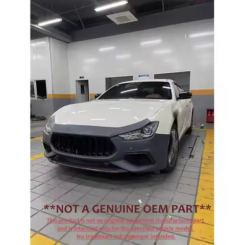 For Maserati Ghibli Trofeo Style Sport Body Kit Bumper Modification Replacement Parts