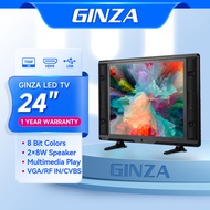 GINZA TV 22 inch LED 24 inch TV Flat Screen On Sale Led TV Not Smart TV Flat Screen TV Portable TV Condere TV