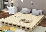 200x180cm Bed Frame WOOD wooden Katil Besi Single Steel Powder king queen size modern japanese home king koil bedding house furniture mattress mattresses design Coat Metal wood bedroom nice quality big expensive composite tatami high class steady nice NSY