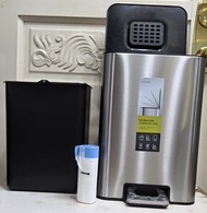 12L 不鏽鋼垃圾桶 + 送垃圾膠袋