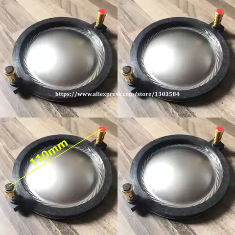 4pcs/lot 74.46mm Diaphargm For 75ED36-8LM 74.5mm For Beta Three Repair Kit Pure Flat Aluminum wire 1