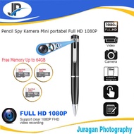 Pencil Spy Camera / Kamera Mini portabel Full HD 1080P / Kamera Pulpen Pemantauan Mikro Digital Pere