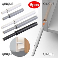 QINJUE 5pcs Door Bouncer Furniture Accessories Damper Buffers Concealed Soft Quiet Closer Door Stopp
