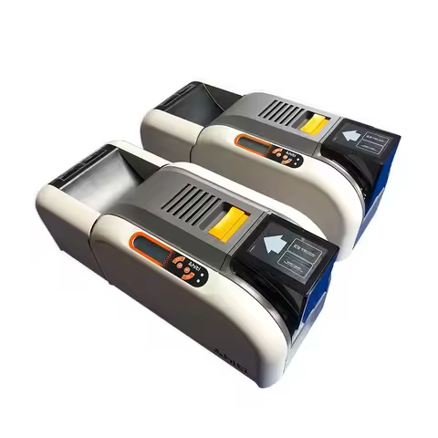 Hot SalesHigh Capacity Input Color Printer Double Sided CS200e Id Card Printer Machine