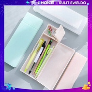 Telus PVC plastik comel tulen jelas pensil kes PP Pen kotak pensil beg untuk bekalan pelajar sekolah