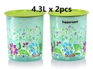 ready stock in singapore - tupperware 4.3L batik  large One touch canister (2)