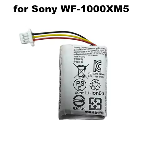 3.85V 500mAh Charging Case Battery for Sony WF-1000XM5 XM5 Wireless Headset