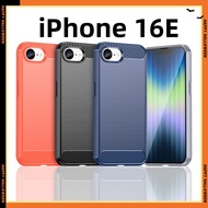iiPhone 16E Carbon Fiber Apple 16E Shock-Resistant Phone Case iPhone16e Protective iPhone 16E