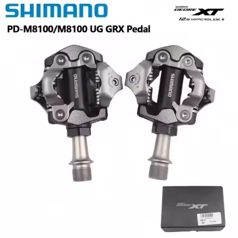 Shimano GRX PD-M8100 UG Self Lock Pedal Deore XT PD-M8100 PD-M8120 Race SPD Pedal Gravel Bike Pedal 