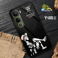 HP Trinnity_shop - Glass Phone Case For VIVO Y400 [T53].