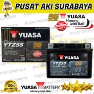 YUASA YTZ5S ASLI ORIGINAL ACCU KERING BEAT SPIN VARIO FU VERZA NEW MEGAPRO AKI MOTOR HONDA SUZUKI KA