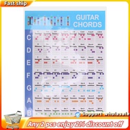 In stock-Acoustic Guitar Practice Chords Scale Chart Guitar Chord Fingering Diagram Lessons Music fo