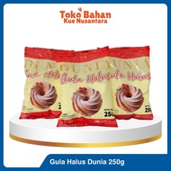 World Fine Sugar 250g - Main Ingredients Cake & Taburan | Icing Sugar | Delicious Fine Sugar