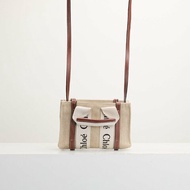 二手Chloé Woody tote mini 棕