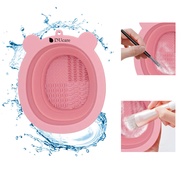 Dụng Cụ Giặt Cọ Và Mút DUcare - Thiết Kế Tiện Lợi Màu Hồng Baby Pink