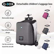 Q-BOX HOT Kids Luggage Foldable Trolley Baby Stroller 20 Inch Travel Bag Wheels Children's Seat