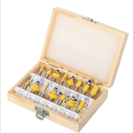 Bộ mũi soi gỗ cốt 12ly7 - Mũi phay gỗ