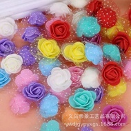 12 mesh foam roses