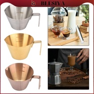 blesiya Espresso Pouring Cup Espresso Measuring Cup with Scale Bar Drink Mugs Party Espresso Accesso