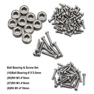 [Cool Wheel Shop] Injora SCX24 Whole Car Stainless Steel Screw+Bearing Set