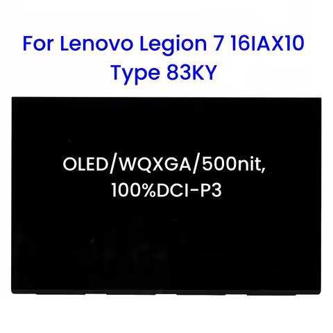 16 inch Laptop OLED Screen for Lenovo Legion 7 16IAX10 Type 83KY Replacement Matrix Display Panel FR