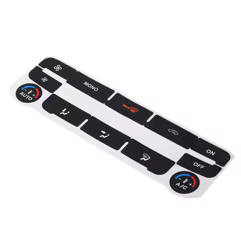 Car Air Condition AC Climate Control Button Repair Sticker Decal Kit For Ford S-Max For MONDEO Auto 