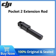DJI Osmo Pocket 2 Extension Rod with Phone Holder and Standard 1/4-inch Tripod Mount Mounting Brackets for Shooting Options
