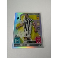 Giorgio Chiellini Refractor Topps Match Attax Chrome 2021/22