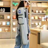 Pool Cue Bag Pool Cue Tube High-Appearance Multi-Layer Large-Capacity Pool Cue Bag 8-Hole 1/2-Rod Po