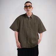 Noforty Project Oversize Short Shirt Rian Olive