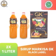 Sirup Markisa GK Black Label 1000ml x 2 botol