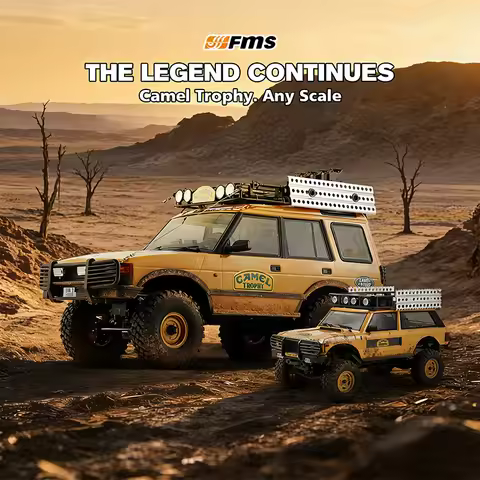 FMS 1/10 Camel Cup Official Authorized Simulation RC Remote Control Car Professional Climbing Car Ra