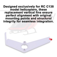 yeranoutdoor.my Horett Horizontal Tail Vertical Fuselage Decor Spare Parts for 206 RC Helicopter (Wh