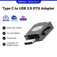 Splome® TG01 Type C to USB 3.0 OTG Adapter Compatible For iPhone (5Gbps)
