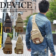 {Pre-Order-Card Available} Japanese Genuine Device Retro Multi-Layer Chest Bag Side Backpack Backpac