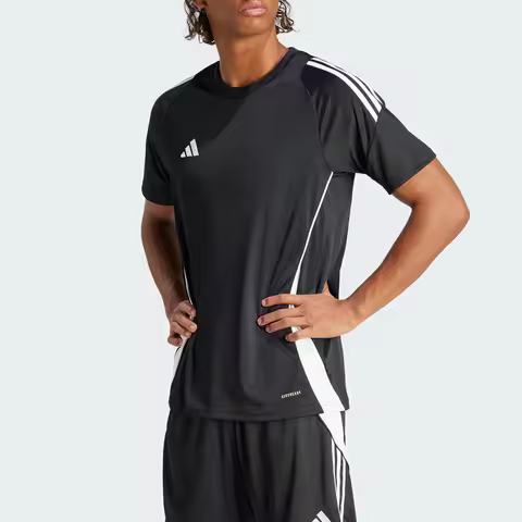 Adidas Official Genuine TIRO24 JSY Men's Football Short Sleeve Jersey IJ7676