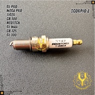 IRIDIUM POWER YAMAGATA D8EA MEGA PRO PRIMUS GL PRO TIGER CB 100 125 NEOTECH SCORPIO RACING SPARK PLU