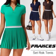 Women's Tennis Golf Yoga Padel Sports Skirt Set POLO Shirt Skort/ (With Short) – Tennis Padel Outfit