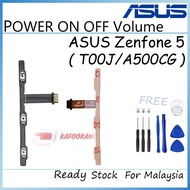 Asus Zenfone 5 ( T00J / A500CG ) Power On Off Volume Up Down Button Flex Cable Ribbon + Free Opening