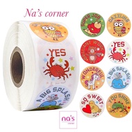 Stickers of 100 2.5cm pre-adhesive stickers thank you happy birthday thank you birthday rewards