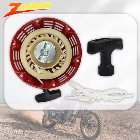Engine Recoil Starter Manual Ignition Kit For Honda GX140 GX160 GX200 Mini Motorcycle Pull ATV Gener