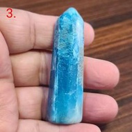 藍鋰輝石 藍磷灰石 原礦 原石 六稜柱 雅石 擺飾 天然 ❤水晶玉石特賣#B505-3