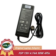FSP Laptop AC Adapter Power Charger For FSP GROUP GETAC X500 FSP090-DIEBN2 4-Pins 19V 4.74A 90W