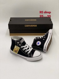 ✔️รองเท้าผ้าใบคอนเวิร์สหุ้มข้อเด็ก รองเท้าผ้าใบเด็ก converse for kid