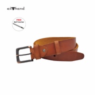 [Extreme] 40mm Extreme Leather Pin Buckle Belt / Tali Pinggang Kulit Lembu Asli